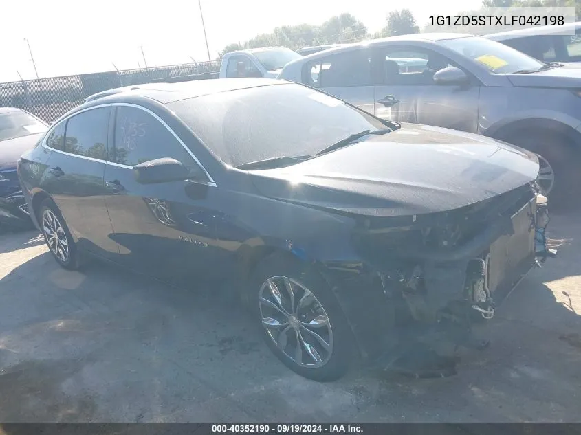 2020 Chevrolet Malibu Fwd Lt VIN: 1G1ZD5STXLF042198 Lot: 40352190