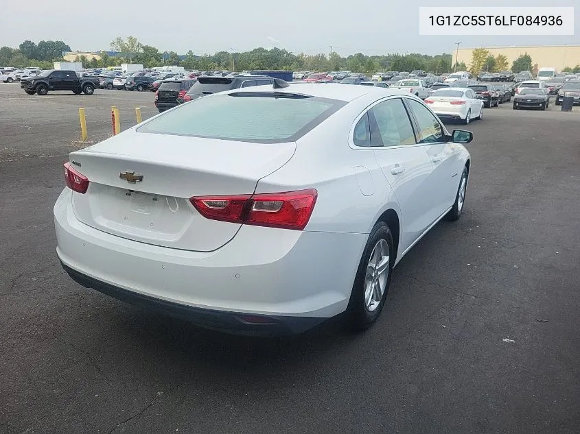 2020 Chevrolet Malibu Fwd 1Fl VIN: 1G1ZC5ST6LF084936 Lot: 40353396