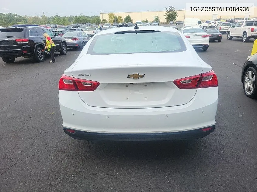 2020 Chevrolet Malibu Fwd 1Fl VIN: 1G1ZC5ST6LF084936 Lot: 40353396