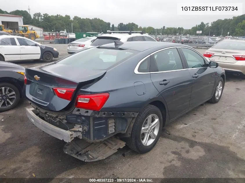 2020 Chevrolet Malibu Fwd Ls VIN: 1G1ZB5ST1LF073734 Lot: 40357223