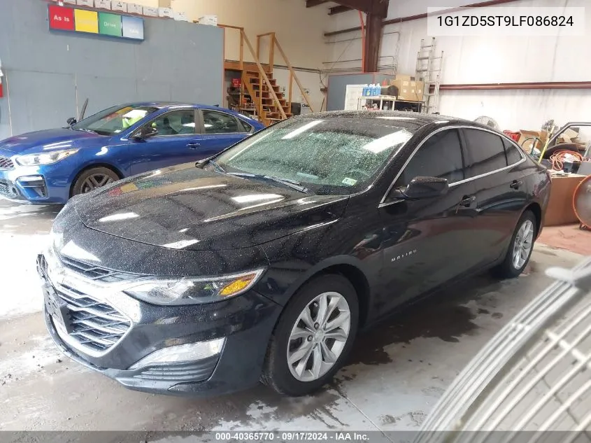 2020 Chevrolet Malibu Fwd Lt VIN: 1G1ZD5ST9LF086824 Lot: 40365770