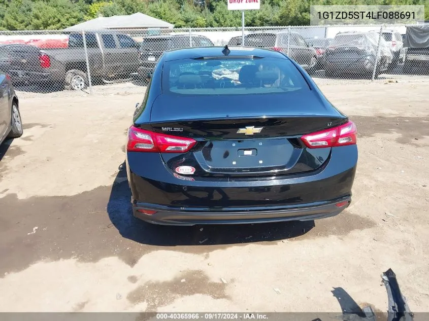 2020 Chevrolet Malibu Fwd Lt VIN: 1G1ZD5ST4LF088691 Lot: 40365966