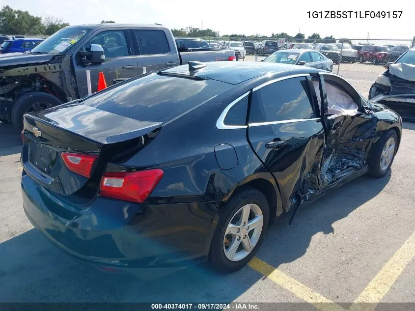 2020 Chevrolet Malibu Fwd Ls VIN: 1G1ZB5ST1LF049157 Lot: 40374017