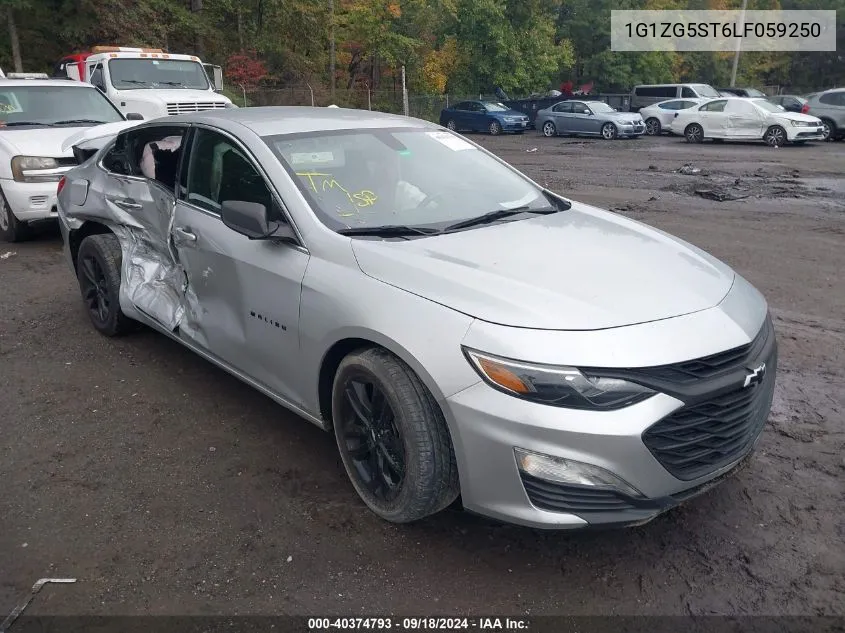 2020 Chevrolet Malibu Rs VIN: 1G1ZG5ST6LF059250 Lot: 40374793