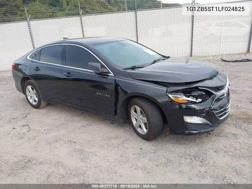 2020 Chevrolet Malibu Ls VIN: 1G1ZB5ST1LF024825 Lot: 40377718