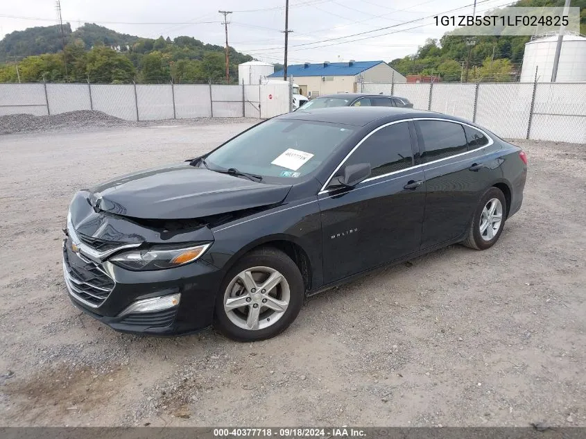 2020 Chevrolet Malibu Ls VIN: 1G1ZB5ST1LF024825 Lot: 40377718