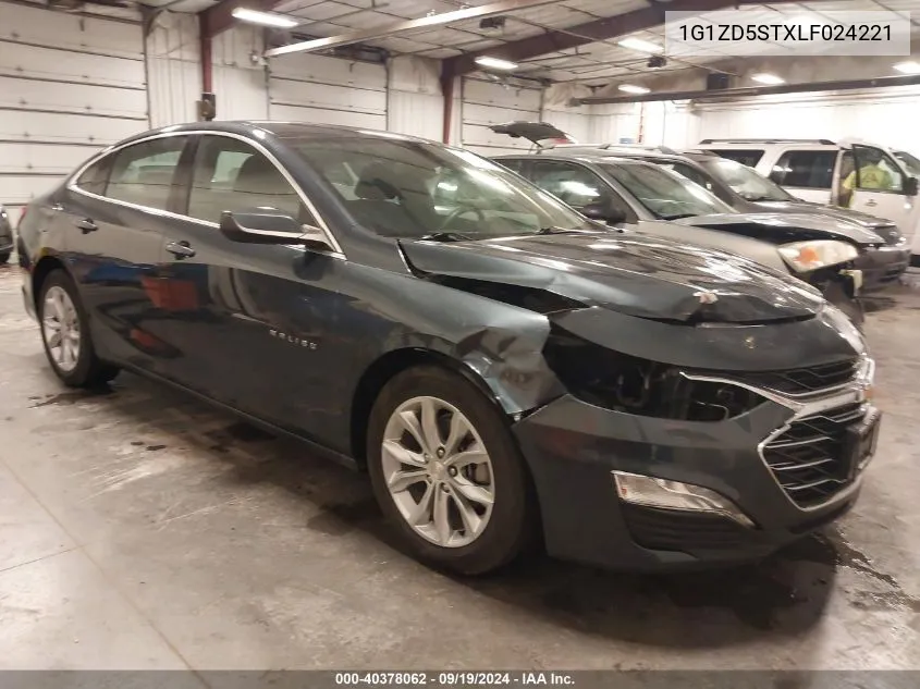 2020 Chevrolet Malibu Fwd Lt VIN: 1G1ZD5STXLF024221 Lot: 40378062