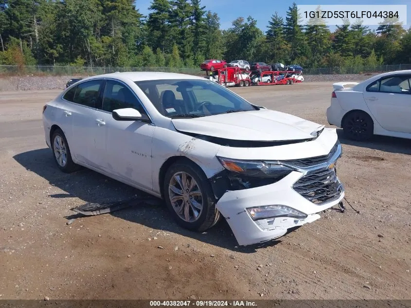 2020 Chevrolet Malibu Fwd Lt VIN: 1G1ZD5ST6LF044384 Lot: 40382047