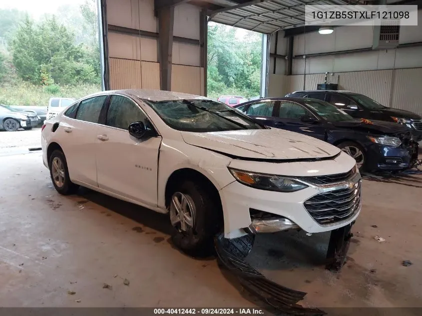 2020 Chevrolet Malibu Fwd Ls VIN: 1G1ZB5STXLF121098 Lot: 40412442