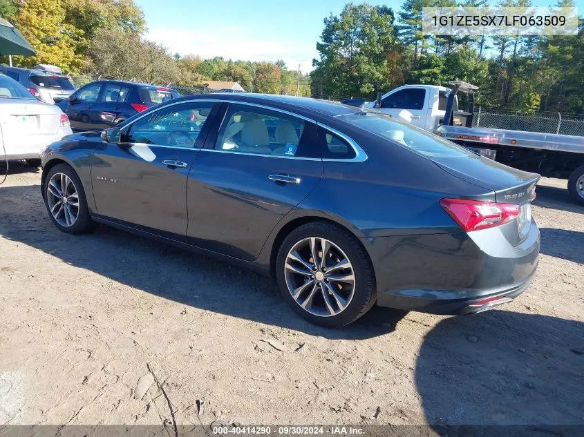 2020 Chevrolet Malibu Fwd Premier VIN: 1G1ZE5SX7LF063509 Lot: 40414290