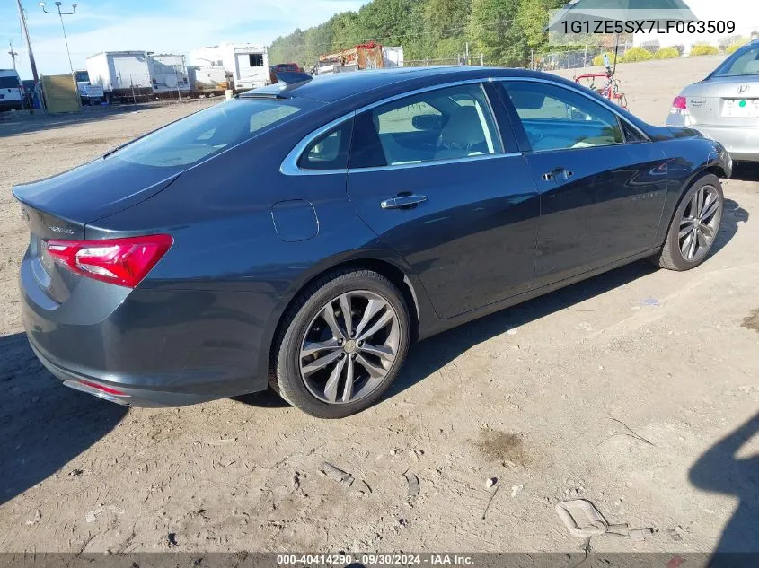 2020 Chevrolet Malibu Fwd Premier VIN: 1G1ZE5SX7LF063509 Lot: 40414290