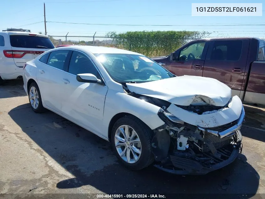 2020 Chevrolet Malibu Fwd Lt VIN: 1G1ZD5ST2LF061621 Lot: 40415901