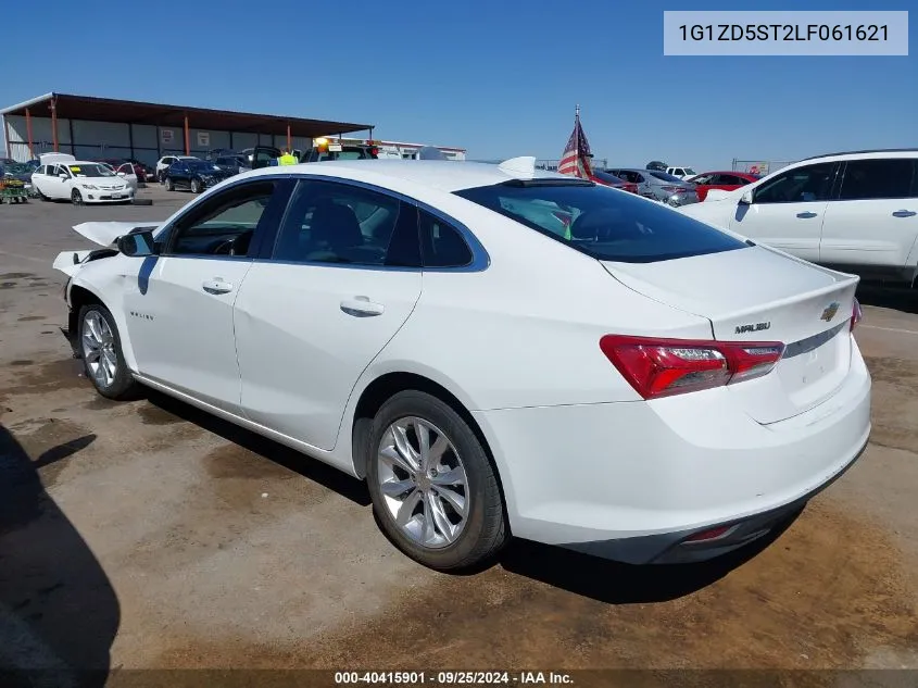 2020 Chevrolet Malibu Fwd Lt VIN: 1G1ZD5ST2LF061621 Lot: 40415901