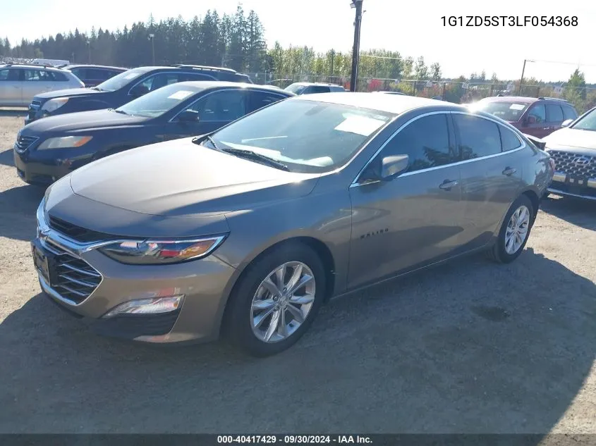 2020 Chevrolet Malibu Fwd Lt VIN: 1G1ZD5ST3LF054368 Lot: 40417429