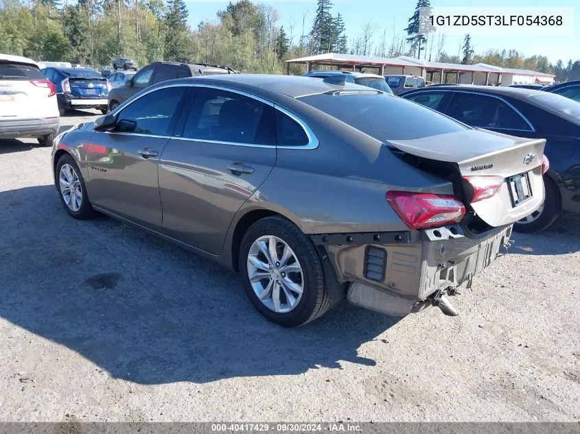 2020 Chevrolet Malibu Fwd Lt VIN: 1G1ZD5ST3LF054368 Lot: 40417429