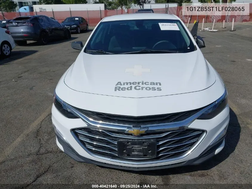 2020 Chevrolet Malibu Fwd Ls VIN: 1G1ZB5ST1LF028065 Lot: 40421640