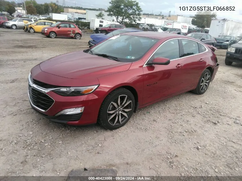 2020 Chevrolet Malibu Rs VIN: 1G1ZG5ST3LF066852 Lot: 40423008