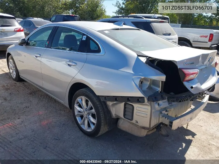 2020 Chevrolet Malibu Fwd Lt VIN: 1G1ZD5ST3LF066701 Lot: 40433040