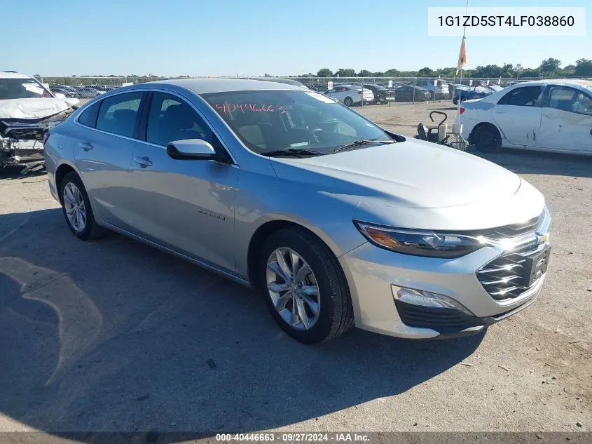 2020 Chevrolet Malibu Fwd Lt VIN: 1G1ZD5ST4LF038860 Lot: 40446663