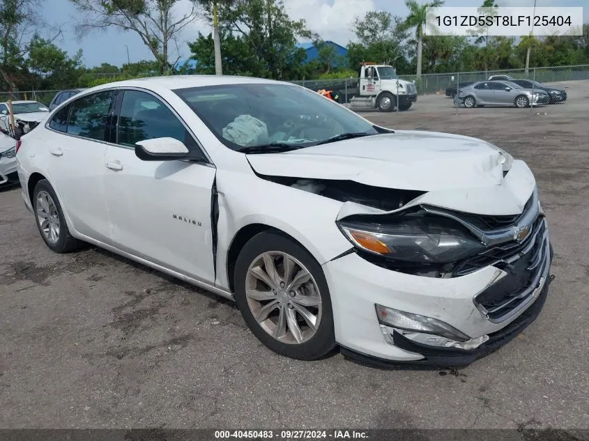 2020 Chevrolet Malibu Fwd Lt VIN: 1G1ZD5ST8LF125404 Lot: 40450483