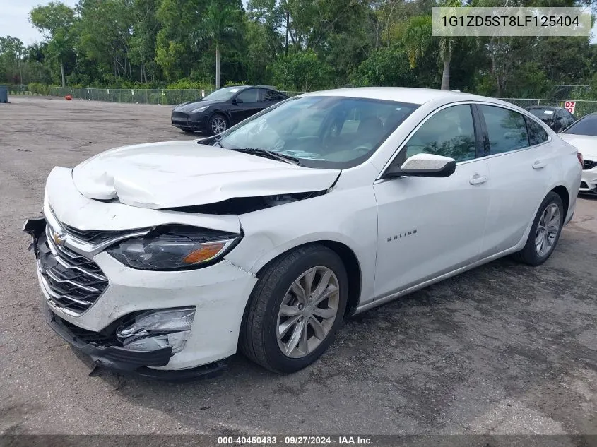 2020 Chevrolet Malibu Fwd Lt VIN: 1G1ZD5ST8LF125404 Lot: 40450483