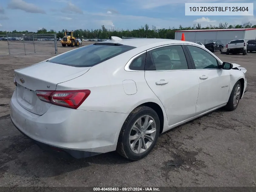 1G1ZD5ST8LF125404 2020 Chevrolet Malibu Fwd Lt