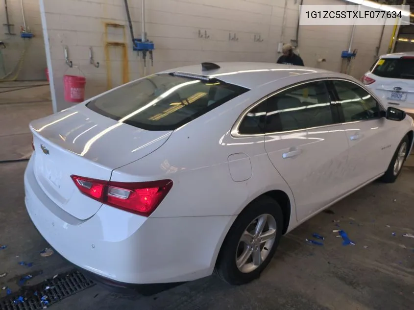 2020 Chevrolet Malibu Ls VIN: 1G1ZC5STXLF077634 Lot: 40454506