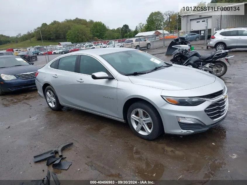 2020 Chevrolet Malibu Fwd 1Fl VIN: 1G1ZC5ST1LF000134 Lot: 40456983