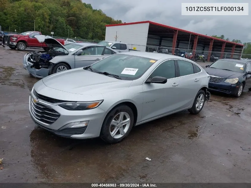 2020 Chevrolet Malibu Fwd 1Fl VIN: 1G1ZC5ST1LF000134 Lot: 40456983