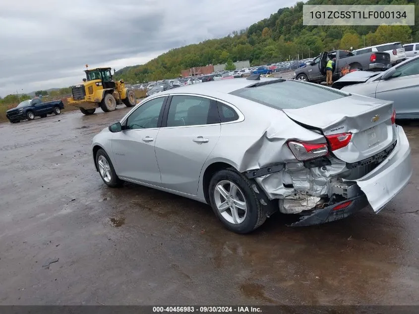 2020 Chevrolet Malibu Fwd 1Fl VIN: 1G1ZC5ST1LF000134 Lot: 40456983