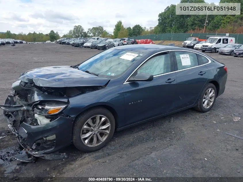 2020 Chevrolet Malibu Fwd Lt VIN: 1G1ZD5ST6LF051948 Lot: 40459790