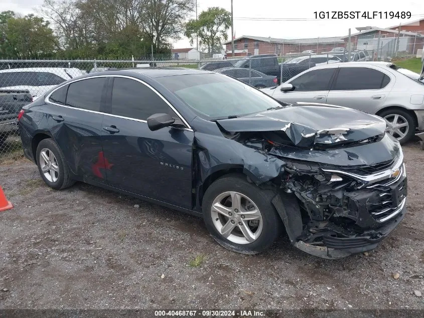 2020 Chevrolet Malibu Fwd Ls VIN: 1G1ZB5ST4LF119489 Lot: 40468767