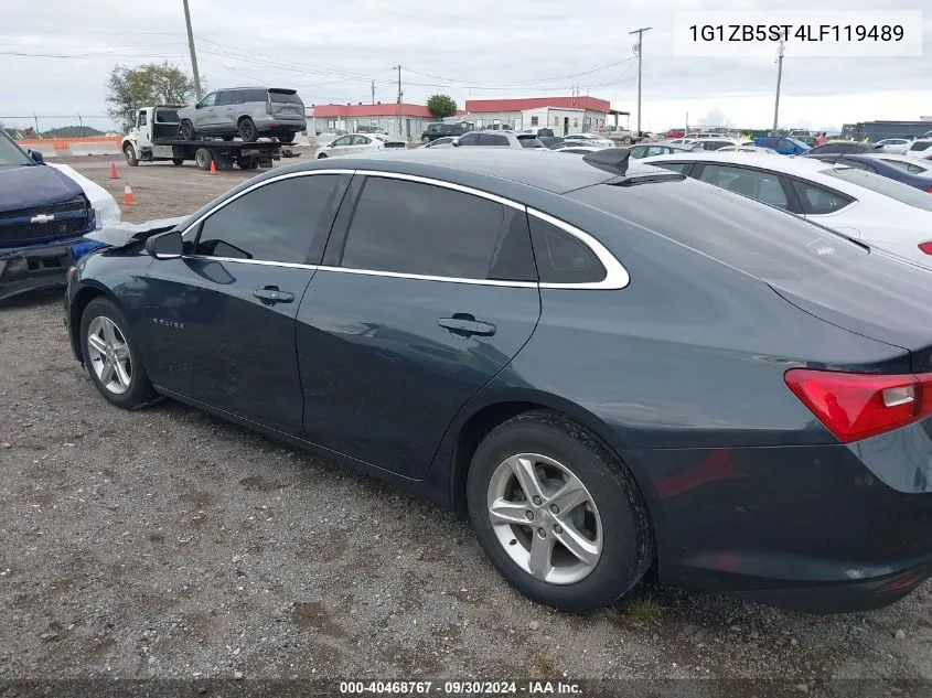 2020 Chevrolet Malibu Fwd Ls VIN: 1G1ZB5ST4LF119489 Lot: 40468767