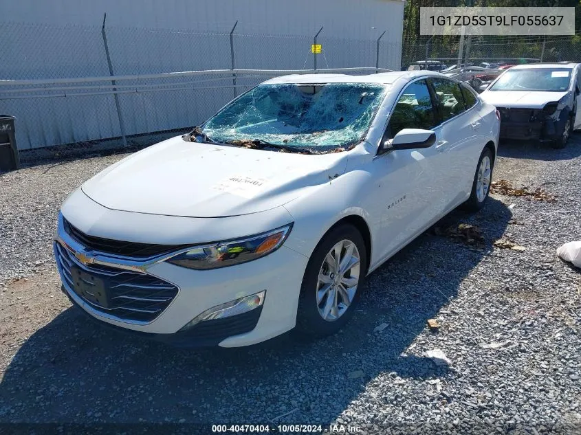 2020 Chevrolet Malibu Lt VIN: 1G1ZD5ST9LF055637 Lot: 40470404