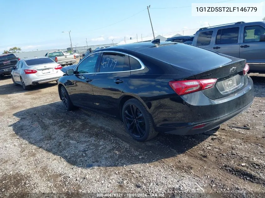 2020 Chevrolet Malibu Fwd Lt VIN: 1G1ZD5ST2LF146779 Lot: 40476321