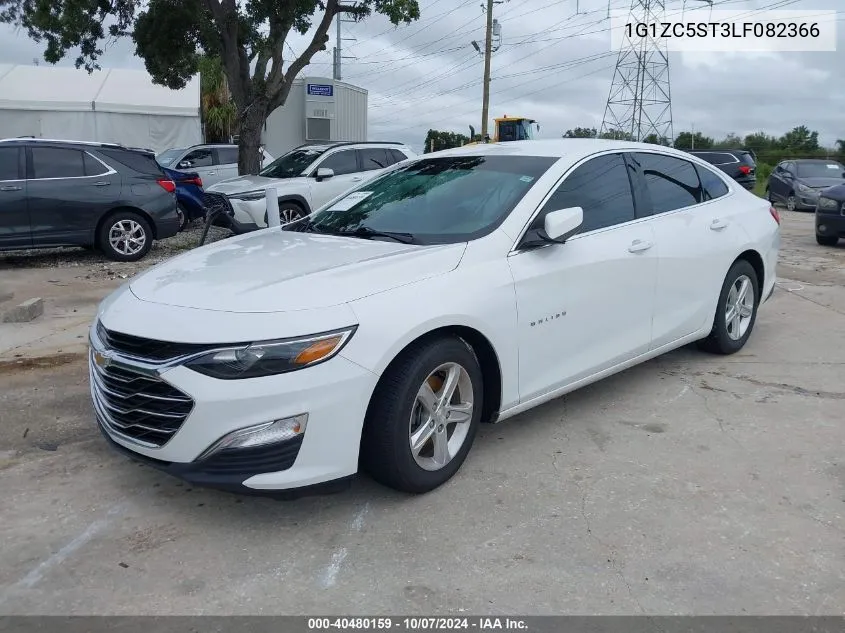 2020 Chevrolet Malibu Fwd 1Fl VIN: 1G1ZC5ST3LF082366 Lot: 40480159