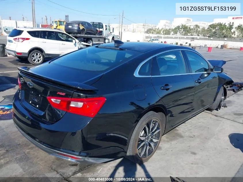 2020 Chevrolet Malibu Fwd Rs VIN: 1G1ZG5ST9LF153199 Lot: 40483008