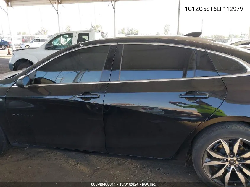 2020 Chevrolet Malibu Fwd Rs VIN: 1G1ZG5ST6LF112979 Lot: 40488811