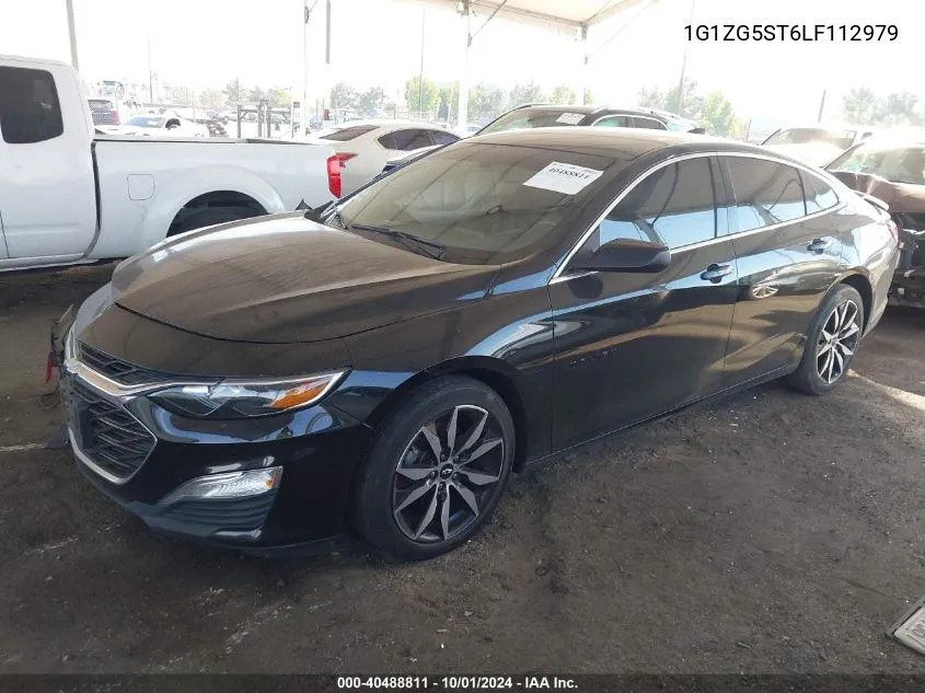 2020 Chevrolet Malibu Fwd Rs VIN: 1G1ZG5ST6LF112979 Lot: 40488811