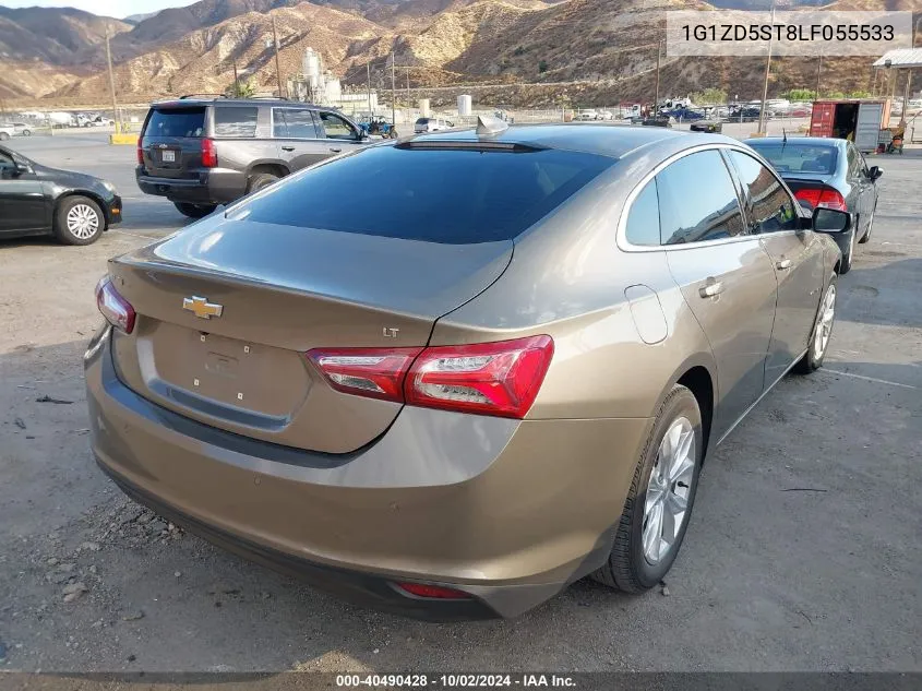 2020 Chevrolet Malibu Fwd Lt VIN: 1G1ZD5ST8LF055533 Lot: 40490428