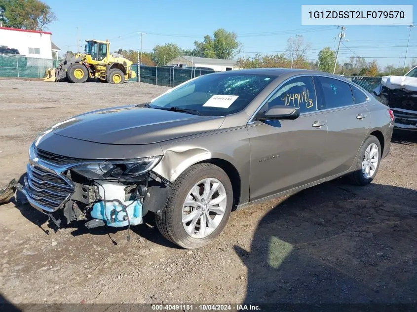 2020 Chevrolet Malibu Fwd Lt VIN: 1G1ZD5ST2LF079570 Lot: 40491181