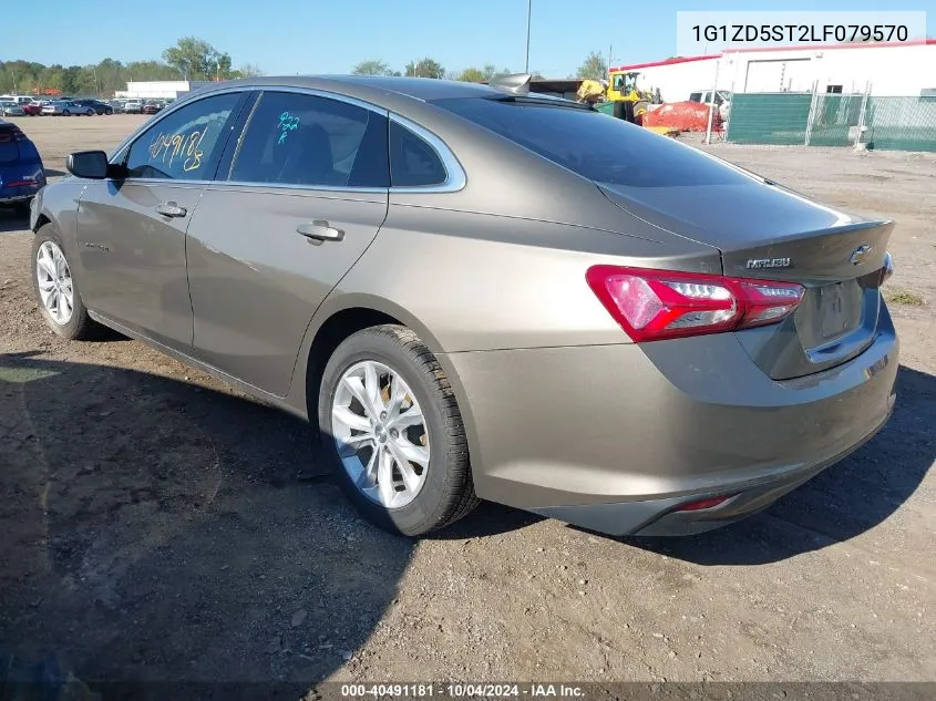 2020 Chevrolet Malibu Fwd Lt VIN: 1G1ZD5ST2LF079570 Lot: 40491181