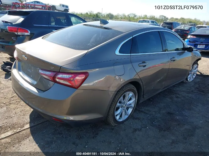 2020 Chevrolet Malibu Fwd Lt VIN: 1G1ZD5ST2LF079570 Lot: 40491181