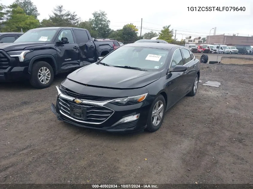 2020 Chevrolet Malibu Fwd 1Fl VIN: 1G1ZC5ST4LF079640 Lot: 40502834