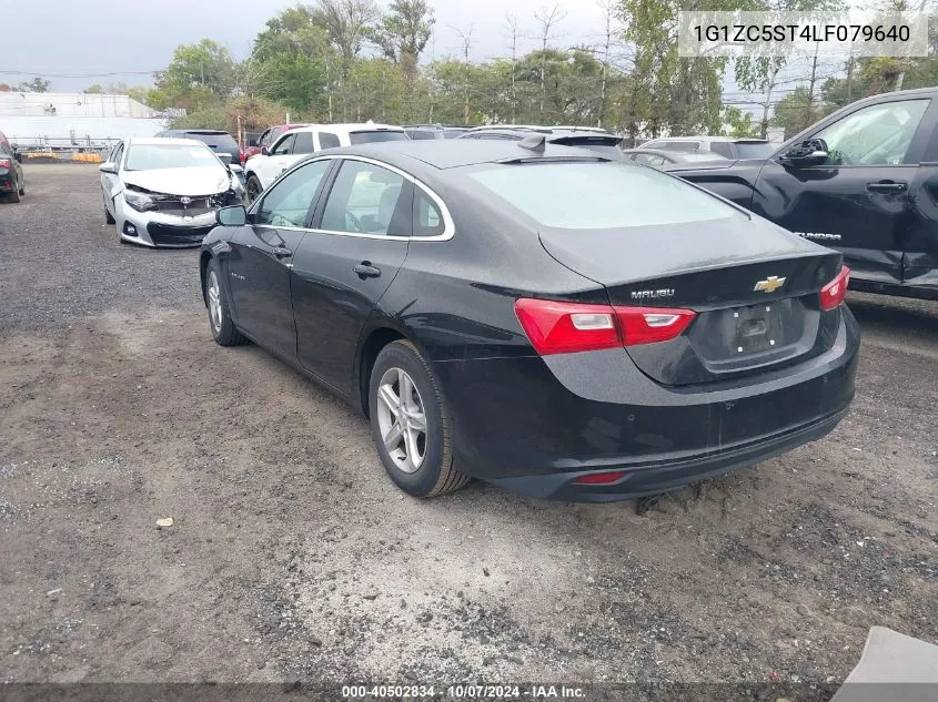 2020 Chevrolet Malibu Fwd 1Fl VIN: 1G1ZC5ST4LF079640 Lot: 40502834