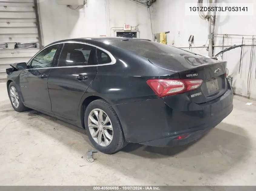 2020 Chevrolet Malibu Lt VIN: 1G1ZD5ST3LF053141 Lot: 40506695