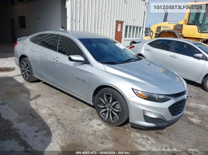 2020 Chevrolet Malibu Fwd Rs VIN: 1G1ZG5ST3LF065328 Lot: 40521473