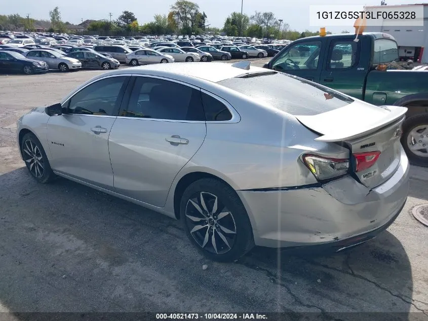 2020 Chevrolet Malibu Fwd Rs VIN: 1G1ZG5ST3LF065328 Lot: 40521473