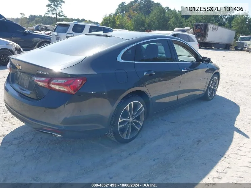 2020 Chevrolet Malibu Premier VIN: 1G1ZE5SX7LF131436 Lot: 40521493