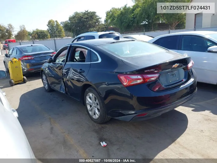 1G1ZD5ST7LF074431 2020 Chevrolet Malibu Lt